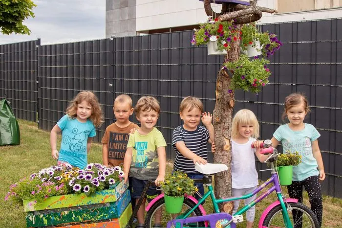 Blumen- u. Gemüsegarten der Kinderkrippe Deutschfeistritz