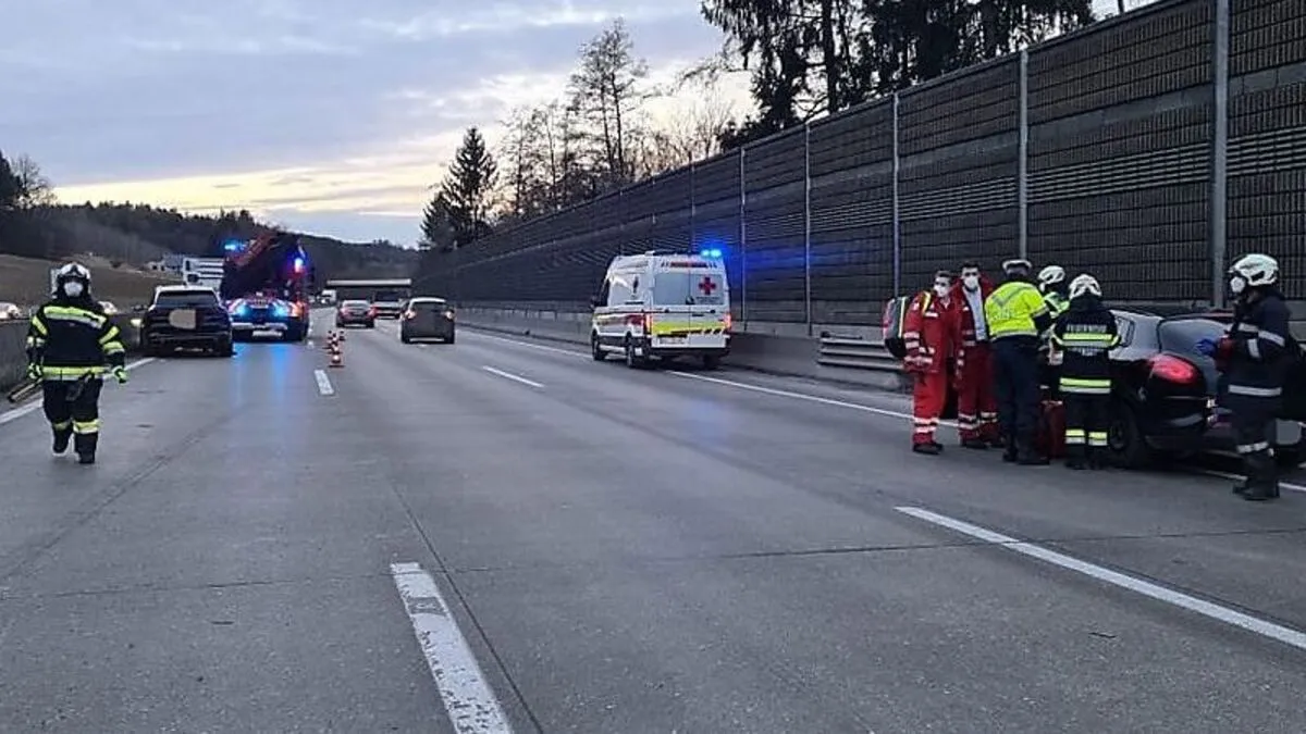 Unfall bei Gleisdorf 