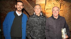 &quot;Haus lebt&quot;-Organisator Simon Brugner, Ilija Trojanow und Germanist Klaus Zeyringer