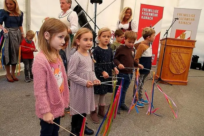 Viel Applaus gab es für die Darbietungen der Kleinen aus dem Kindergarten. 