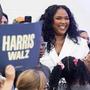 Sängerin Lizzo wirbt für Kamala Harris