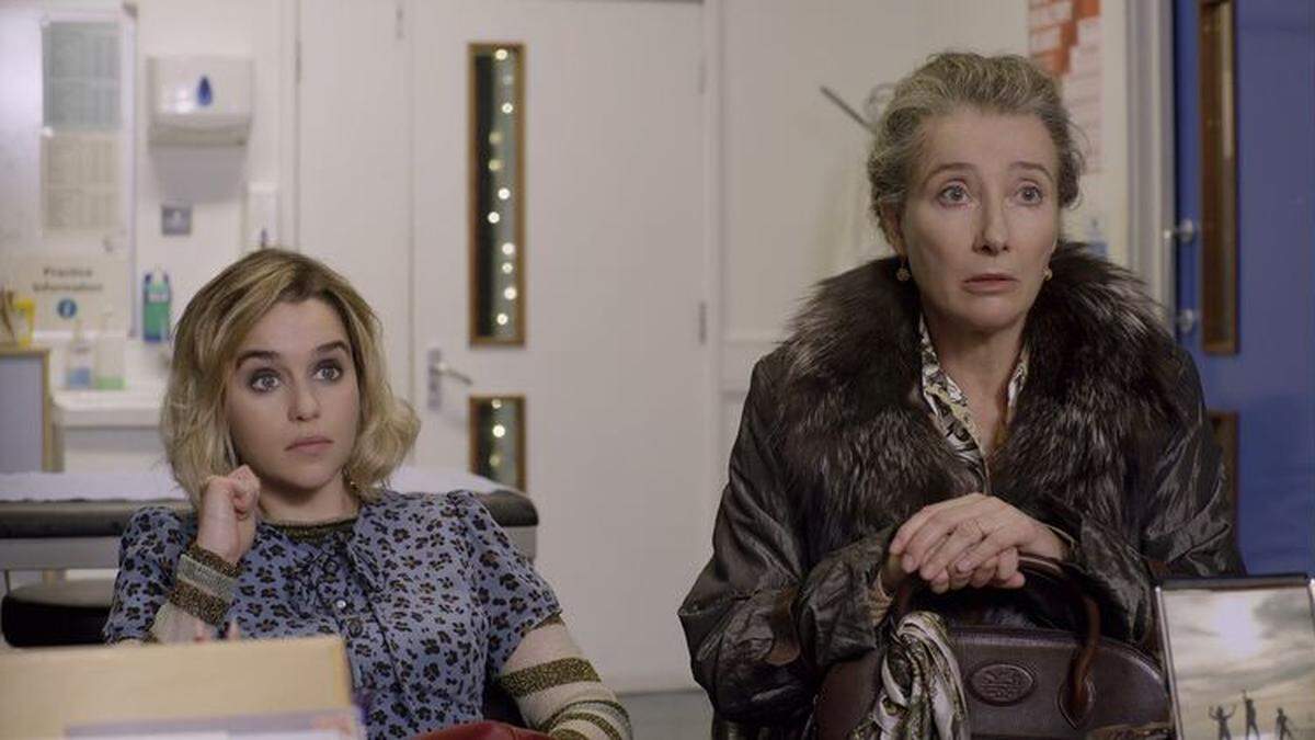 Emilia Clarke und Emma Thompson in „Last Christmas“