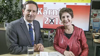 Christian Benger und Antonia Gössinger
