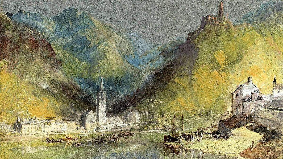 &quot;Meer, Alpen, Maschinen und das Erhabene&quot;: Das Museum Luzern will mit William Turners Gemälden Geburtstag feiern