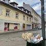 Die heutzutage unschönste Seite von Judenburg: Die Kaserngasse, in der es einst zahlreiche Geschäfte gab