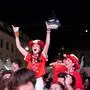 Toooor! Die Stimmung beim Public Viewing am Karmeliterplatz war immer toll