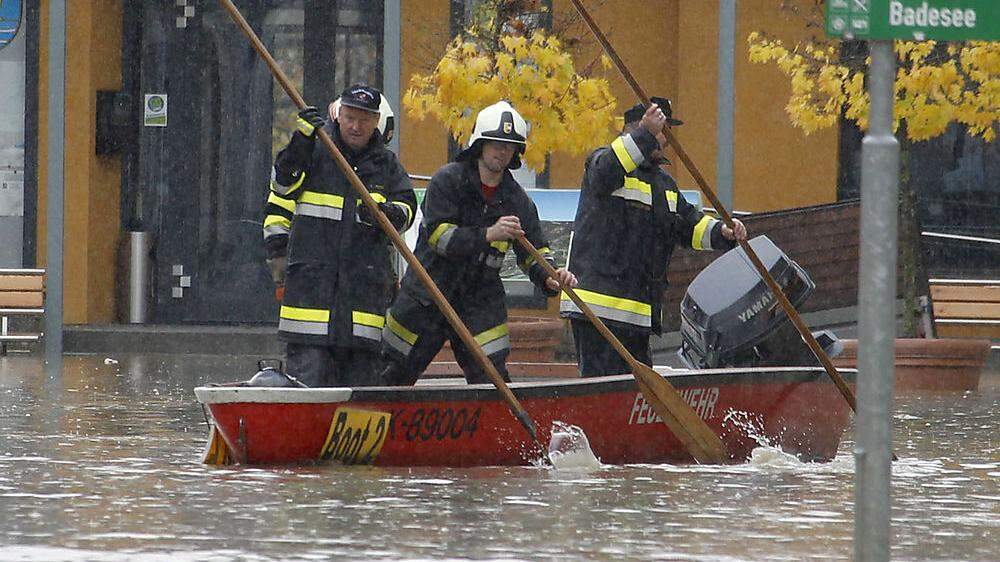 Als es letztes Jahr zur Überschwemmung in Lavamünd kam, läuteten auch die Sirenen