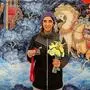 Irans Klettermeisterin Elnas Rekabi