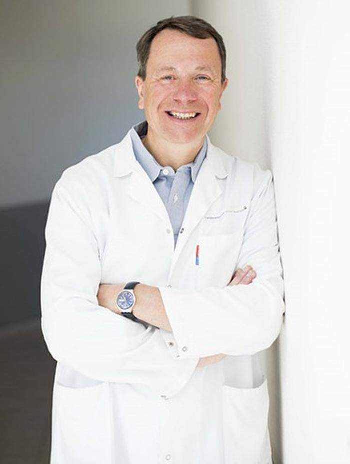 Robert Müllegger hat eine Arztpraxis in Wiener Neustadt