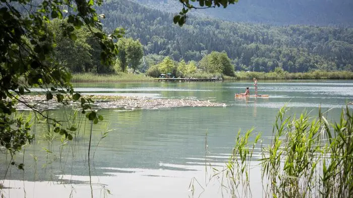 Dramatische Momente für einen Vater am Keutschacher See – doch der Sohn tauchte schließlich in einem anderen Strandbad wieder auf (Archivbild)