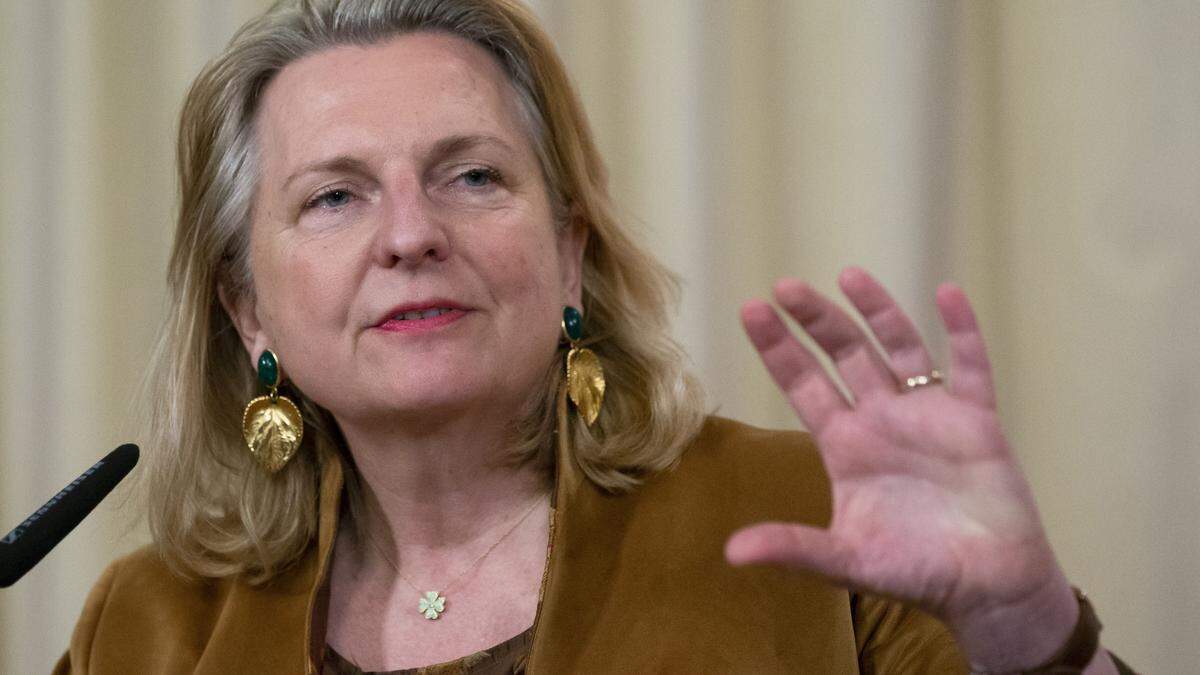 Die ehemalige österreichische Außenministerin Karin Kneissl sorgt einmal mehr für Aufregung. 