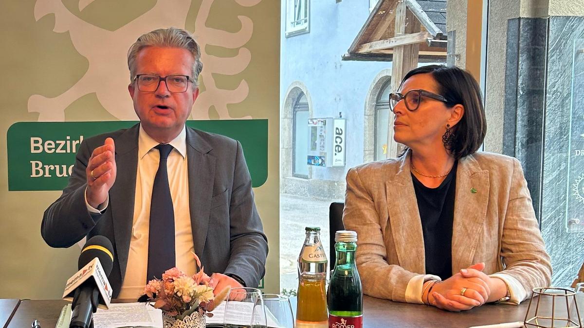 LH Christopher Drexler und die regionale VP-LAbg. Cornelia Izzo