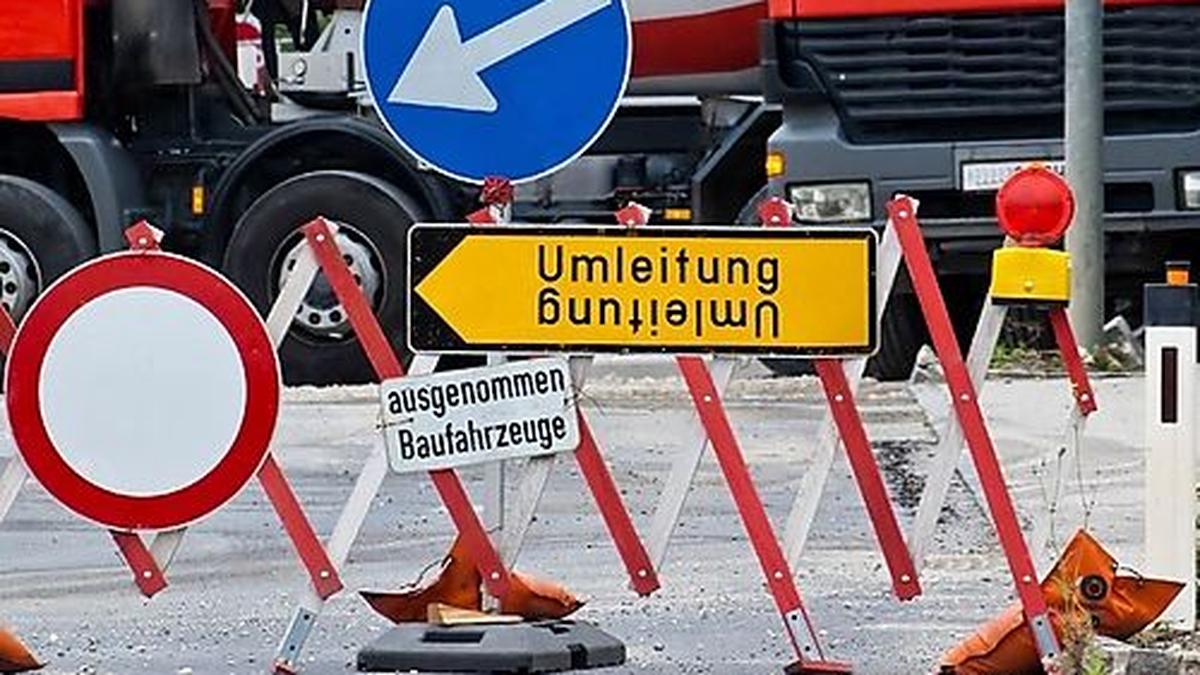 Ab heute Donnerstag, den 12. November kommt es zu einigen Straßensperren