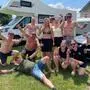 Die Partys auf den Campingplätzen sind in vollem Gang
