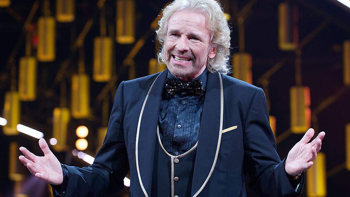 Muss beruflich kürzer treten: Thomas Gottschalk