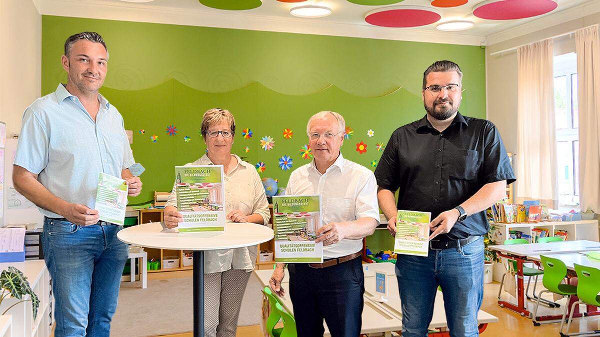 Die Stadtgemeinde Feldbach präsentierte die Maßnahmen im Zuge der &quot;Qualitätsoffensive Schulen Feldbach&quot;