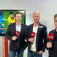 Michael Schuen, Johnny Ertl, Philipp Semlic (von links)