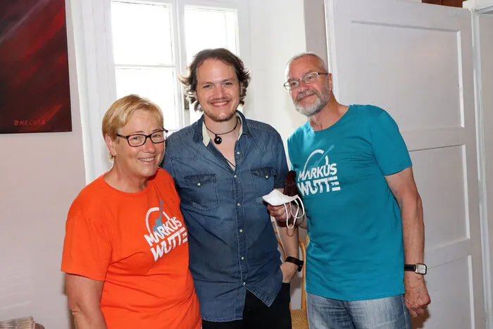Die Eltern von Markus Wutte, Karin Wutte und Helmut Wutte sind auch zum Sommerkonzert gekommen!