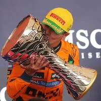 Lando Norris gewann in Brasilien