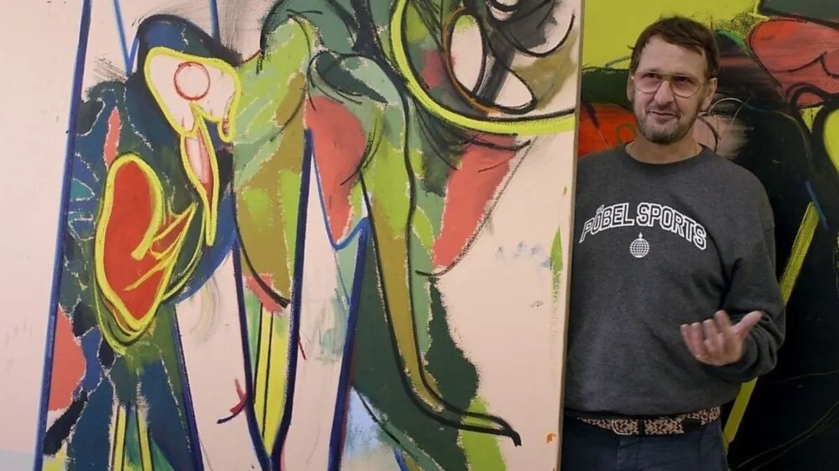 Kunststar, Punk, Papageienliebhaber, Plattenbetreiber: Daniel Richter ist der Protagonist im gleichnamigen Kino-Dokumentarfilm