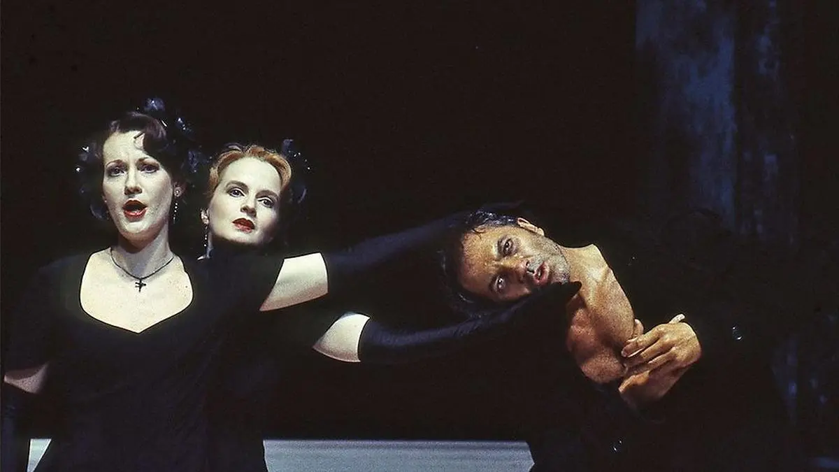 "Entführung aus dem Serail": Die Inszenierung von Hans Neuenfelss 1998 für Stuttgart ist nun an der Staatsoper zu sehen