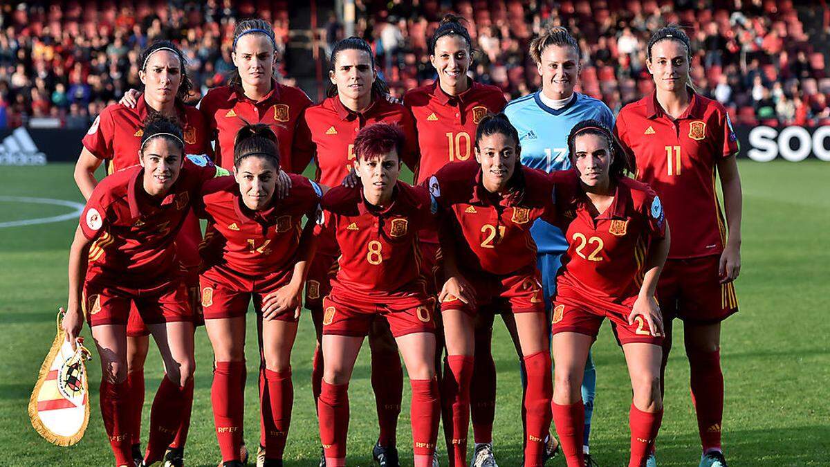 Die spanische Frauen-Nationalmannschaft