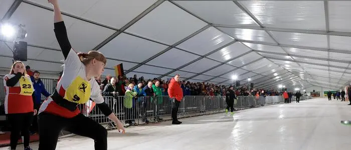 Kerstin Fischerauer bei der WM in der Stanz