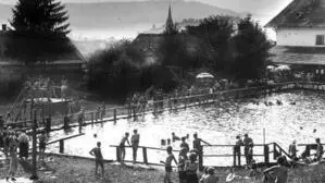 Das Pammerbad war schon in den 1920er-Jahren beliebter Treffpunkt