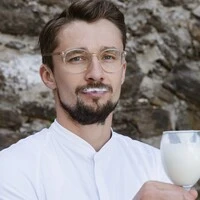 Kevin Granegger beleuchtete mit seinen Koch.Campus-Kollegen das Thema Milchwirtschaft