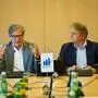 Wietersdorfer-Vorstandschef Michael Junghans, Finanzvorstand Hannes Gailer: „Haben uns den Handelsbarrieren nicht entziehen können“