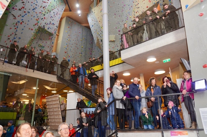 Das Interesse des Publikums war enorm.