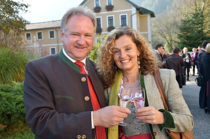 Litzlhof-Direktor Josef Huber und Gerhild Hartweger, Aufsichtsratsvorsitzende der Nationalpark-Region Hohe Tauern.