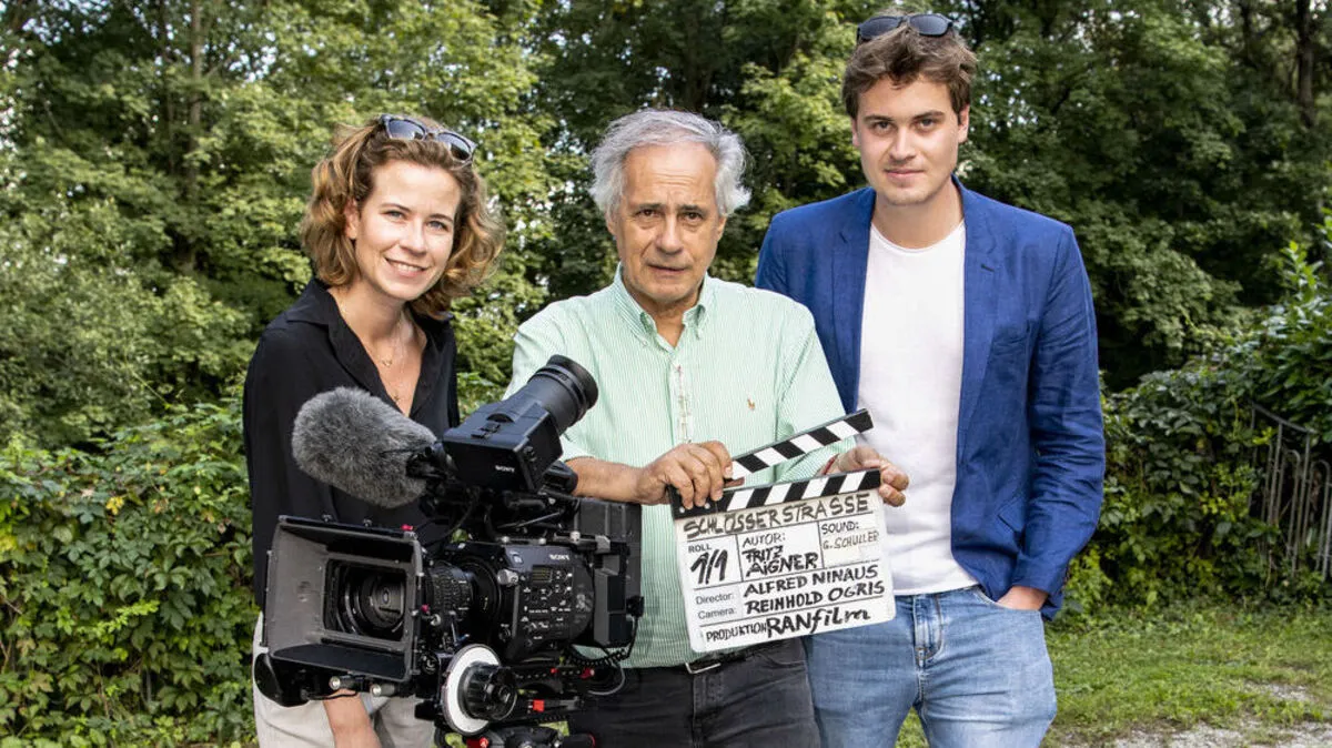 Ranfilm-Familiensache: Stephanie, Alfred und Matthias Ninaus.