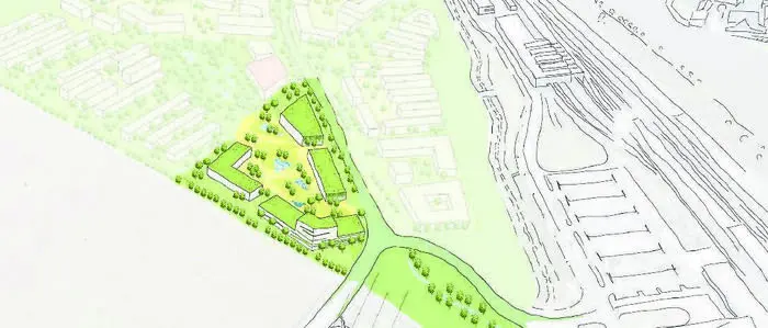 Eine Visualisierung des geplanten Technologieparks