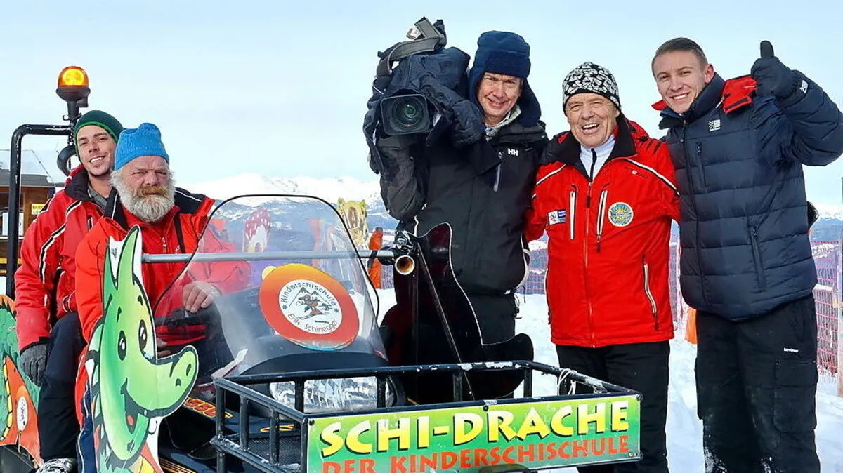 Das Filmteam rund um Regisseur Luke Gauci und Kameramann Andrew Mott ist derzeit auf der Simonhöhe am Werk 