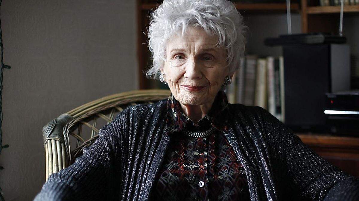 Schriftstellerin und Nobelpreisträgerin Alice Munro