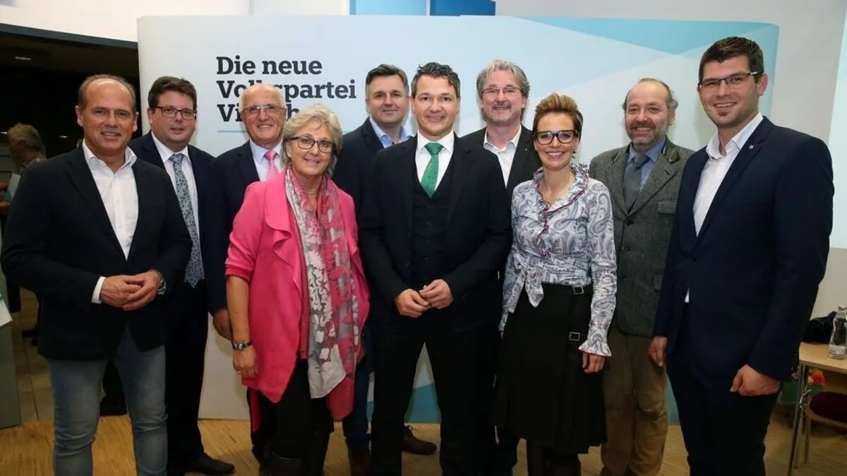 Die ÖVP Villach beim Parteitag am Donnerstag