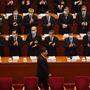 Applaus für Präsident Xi Jinping beim Volkskongress