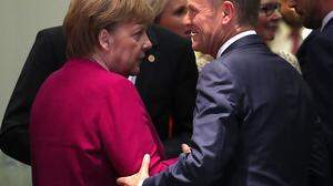 Merkel und Tusk