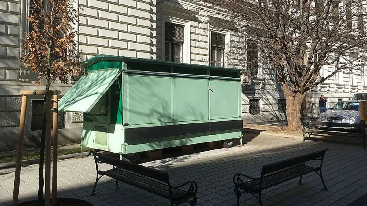 Ein Sinnbild dieser Tage: der verwaiste Imbissstand vor der Bibliothek der Karl-Franzens-Universität