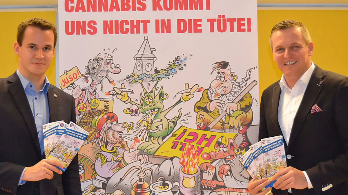 Hermann (RFJ) und Kunasek (FP) starten Kampagne.