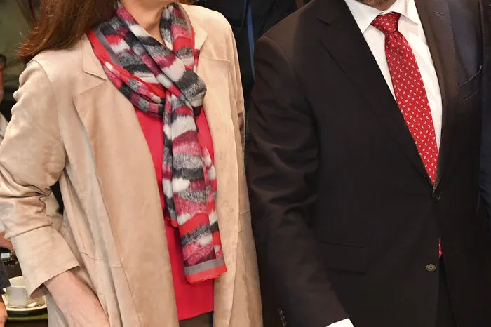 SPD-Spitzenkandidat Martin Schulz - hier mit Frau Inge - war einer der ersten, der seine Stimme abgab, in seiner Heimatstadt Würselen.