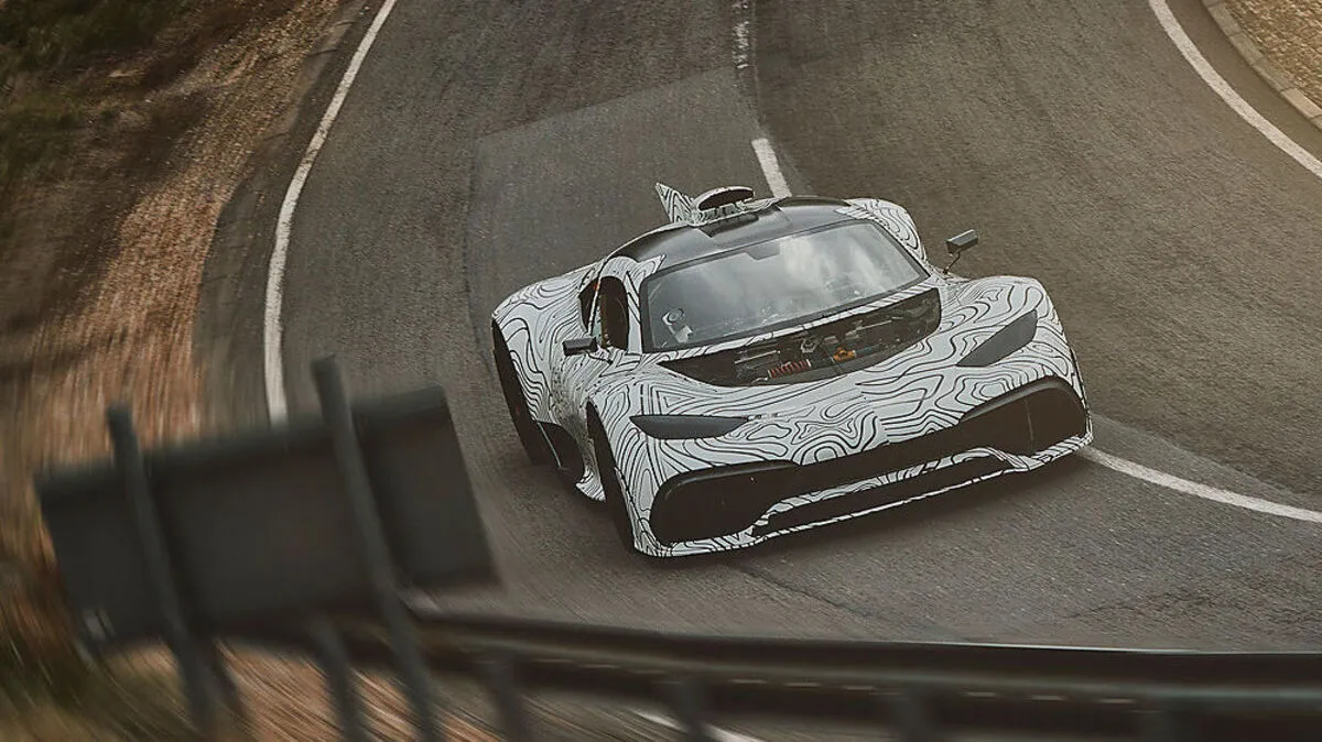 Das Mercedes-AMG Project One auf Erprobung