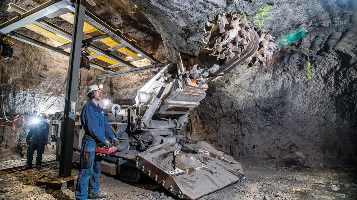 Die Bergarbeiter – allein in Altaussee gibt es knapp 50 von ihnen – beim Stollenbau