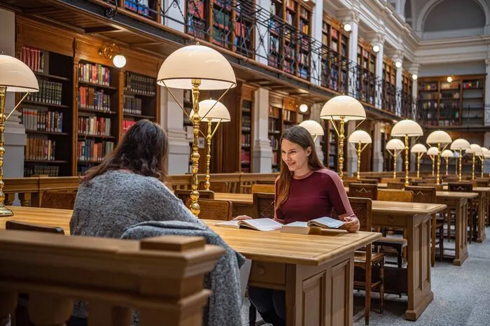 Der historische Lesesaal wurde renoviert