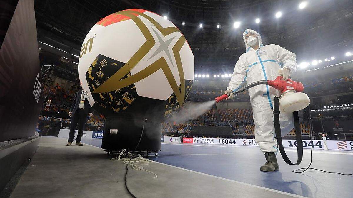 Sicherheit geht bei der Handball-WM vor