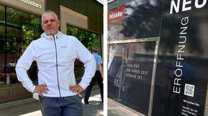 Im Sommer hat Peter Gries gleich neben dem Jakominiplatz seinen neuen Coffeeshop eröffnet