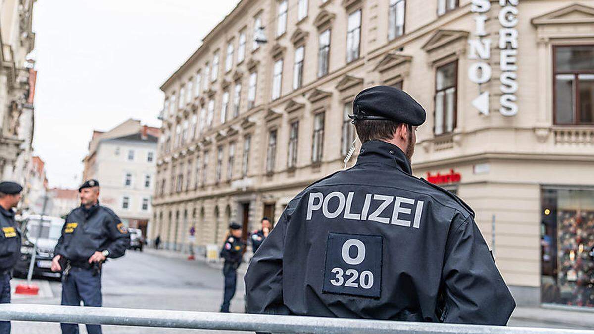 Polizei in Graz (Archiv)