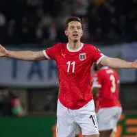 Michael Gregoritsch führt das ÖFB-Team erstmals als Kapitän auf das Feld