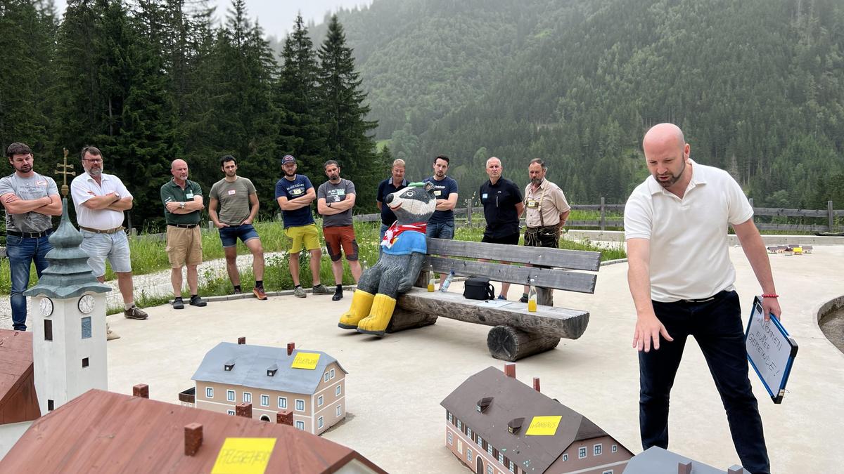 Das Wassererlebnis Öblarn als Schauplatz des Praxisteils der Spezialschulungen 